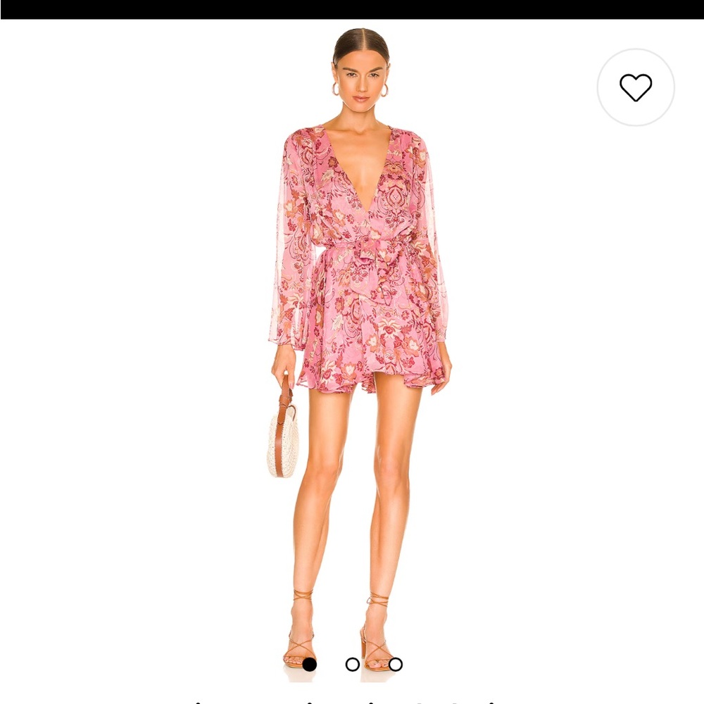 MISA Los Angeles Kaia Dress in Cristobal Mirror